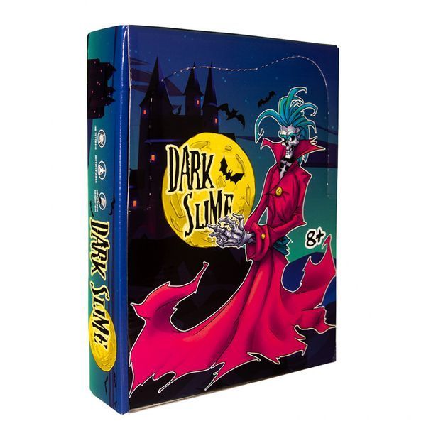 Слайм "Dark slime - з декором" 71829 (укр.) - 0,100 кг 71829ST фото