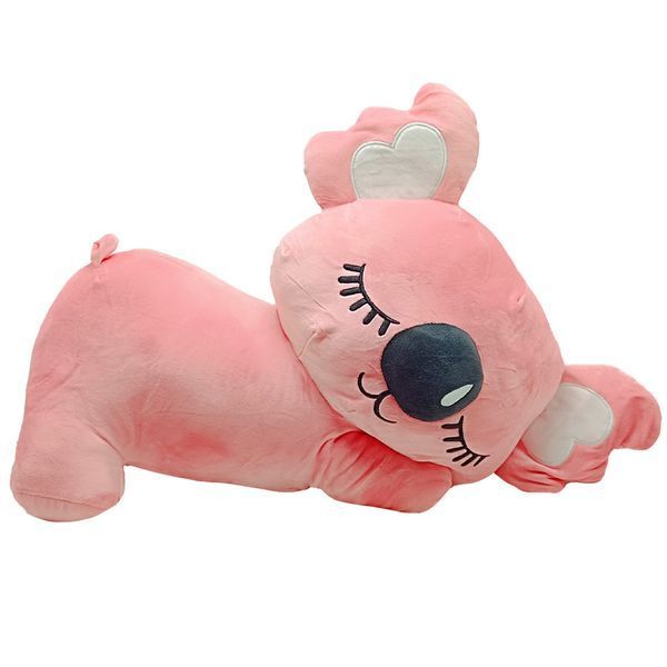 Дитяча м'яка іграшка "Коала" L1129(Pink) іграшка з пледом, розмір 50 см L1129(Pink) фото