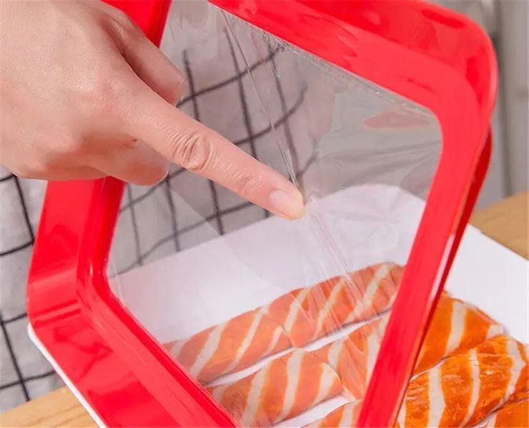 Розумний піднос для зберігання їжі Supretto з кришкою для нарізки та продуктів VEN334 фото