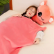 Дитяча м'яка іграшка "Коала" L1129(Pink) іграшка з пледом, розмір 50 см L1129(Pink) фото 5