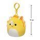М'яка іграшка на кліпсі "Трицератопс" Squishmallows SQCP00216, 9 см SQCP00216 фото 7