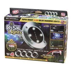 Вуличний світильник на сонячній батареї Solar Disk 8led-dm8 &mdash; садовий ліхтар DM8 фото