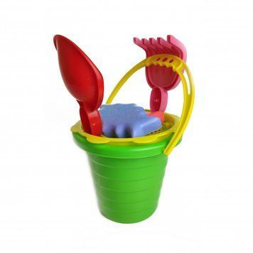 Пісочний&nbsp;набір&nbsp;"Середній" Mtoys S0005 Зелений S0005-3 фото