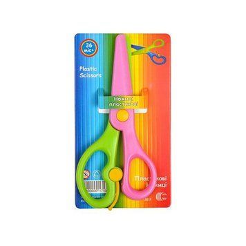 Дитячі ножиці "C" COLOR-IT 2013 пластикові Рожево-зелений 2013(Pink-Green) фото