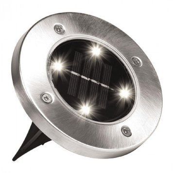 Вуличний світильник на сонячній батареї Solar Disk 8led-dm8 &mdash; садовий ліхтар DM8 фото
