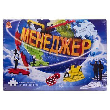 Гра настільна ВЕЛ "Менеджер" DTG7-U УКР DTG7-U фото