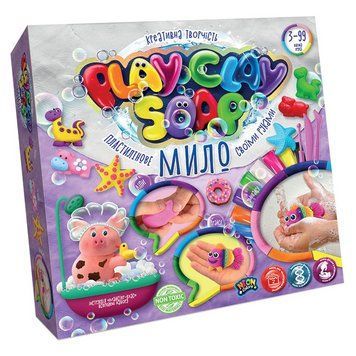 Набір креативної творчості "Пластилінове мило" Play Clay Soap PCS-01 великий Рибка PCS-01-01U фото