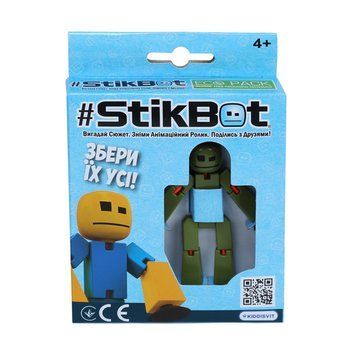 Фігурка для анімаційної творчості StikBot TST616-23UAKDM мілітарі TST616-23UAKDM фото