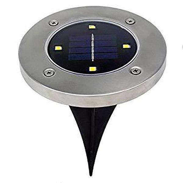 Вуличний світильник на сонячній батареї Solar Disk 8led-dm8 &mdash; садовий ліхтар DM8 фото