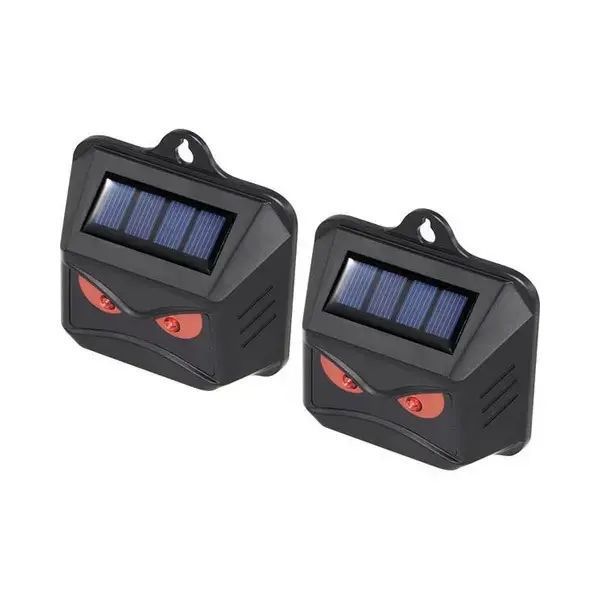 Відлякувачі тварин "Нічний захист" BaseTech 2 штуки Solar Repeller With Flashing VEN-1217 фото