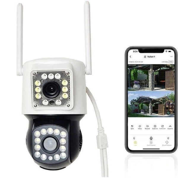 Вулична камера відеоспостереження з 2 об'єктивами WiFi, 4MP V360 Pro VENV36015A фото