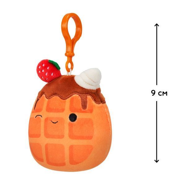 М'яка іграшка на кліпсі "Вафелька Вівер" Squishmallows SQCP00219, 9 см SQCP00219 фото
