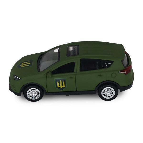 Автомодель серії "Шеврони Героїв" Toyota RAV4 "Сухопутні війська ЗСУ" TechnoDrive KM6198M2 KM6198M2 фото