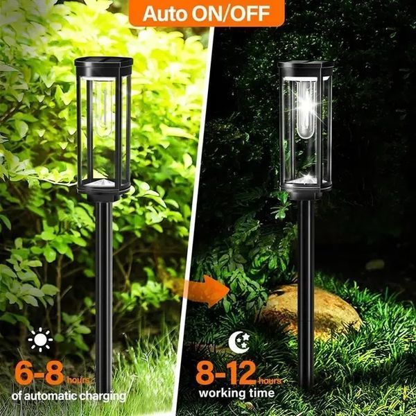 Комплект світильників для газону Solar Lawn Light Shinedo Y246 warm white комплект 2 шт MA-352 фото