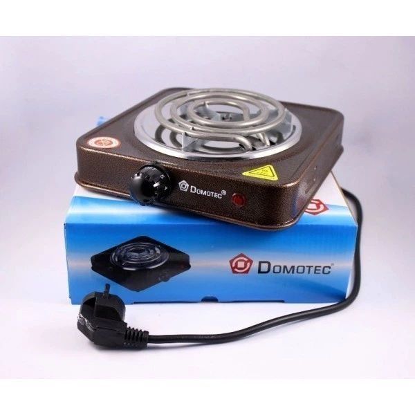 Електроплита портативна Domotec MS-5531 1000W спіральна sp4659 фото