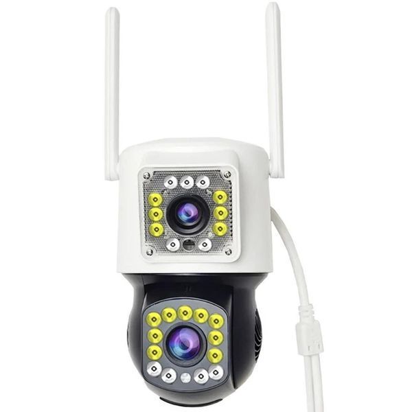 Вулична камера відеоспостереження з 2 об'єктивами WiFi, 4MP V360 Pro VENV36015A фото