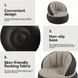 Надувне крісло AIR SOFA / Надувне велюрове крісло 80&times;80&times;67см Бежевий G6827/1 фото 4