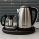 Комплект електрочайник із заварником на підставці з неіржавкої сталі Rainberg RB-2504 RB2504 фото 4