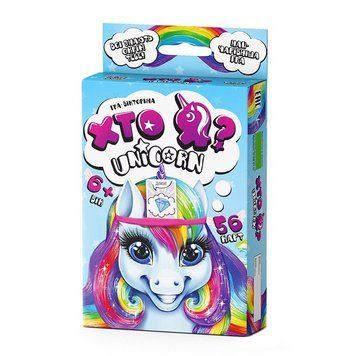 Настільна гра Хто Я? Unicorn HIM-05-01U укр HIM-05-01U фото