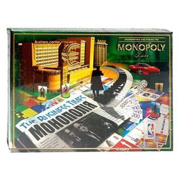 Гра Настільна біла "Monopolist" G-MonP-01-01U Укр G-MonP-01-01U фото
