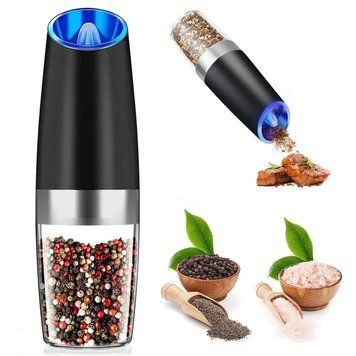 Електричний млин для спецій (20х6,3 см) Spice bottle electronic, від батарейок G8437 фото