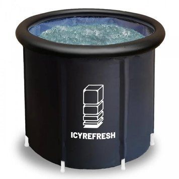 Круглий каркасний басейн для крижаної ванни / Льодова надувна ванна "Ice Bath Spa" VEN-1453 фото