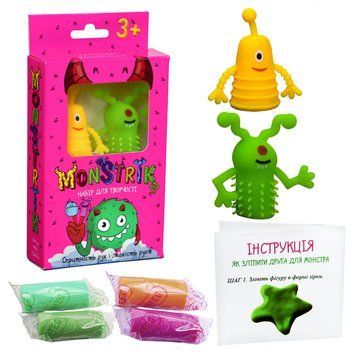 Набір для творчості Monstrik Strateg 71823 (укр.) Рожевий 71823(Pink) фото