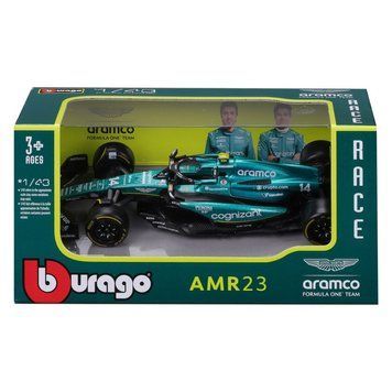 Колекційна автомодель "Aston Martin AMR23 (2023)" Bburago 18-38090, 1:43 масштаб 18-38090 фото