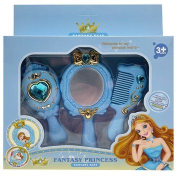 Аксесуари для дівчат "Fantasy Princess" C8824 дзеркало, розчіска Синій C8824(Blue) фото