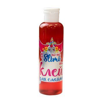 Клей для слайму "Mi-mi Slimi" 71729(Red) червоний, 200 мл 71729(Red) фото