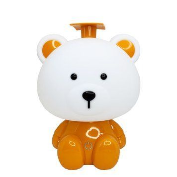 Нічник дитячий "Ведмідь" MGZ-1406(Orange) мережевий, живлення від USB MGZ-1406(Orange) фото