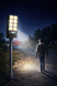 Вуличний ліхтар на стовп Solar sensor light BK-120-8COB-B з датчиком руху та сонячною панеллю S8COB фото 2