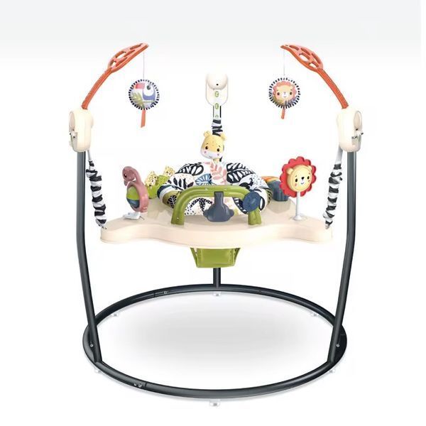 Ігровий центр, що розвиває, дитячий джемпер Fisher-Price Jumperoo Baby Activity Center Бежевий 5094773/1 фото