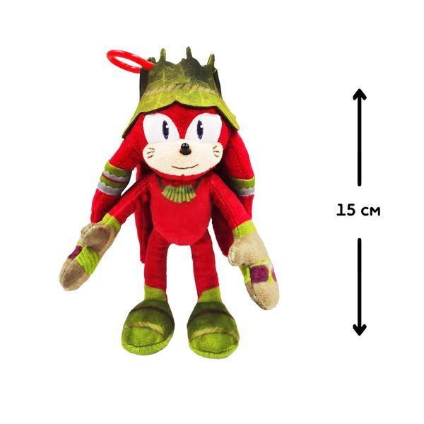 М'яка іграшка на кліпсі Наклз SONIC PRIME SON7004D 15 см SON7004D фото