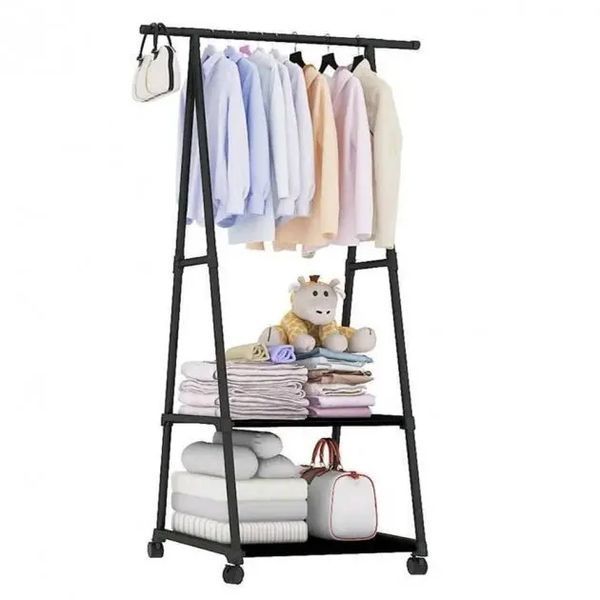 Універсальна міцна підлогова пересувна стійка вішалка для одягу Coat Rack pr220033214 фото