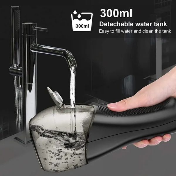 Іригатор портативний Waterpik Cordless Advanced Water Flosser Black WP-562 2053972 фото