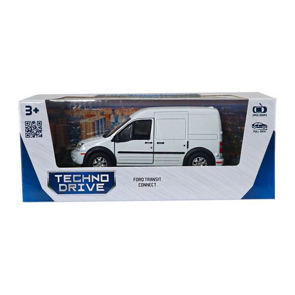Автомодель Ford Transit Connect TechnoDrive 250386W масштаб 1:43 250386W фото