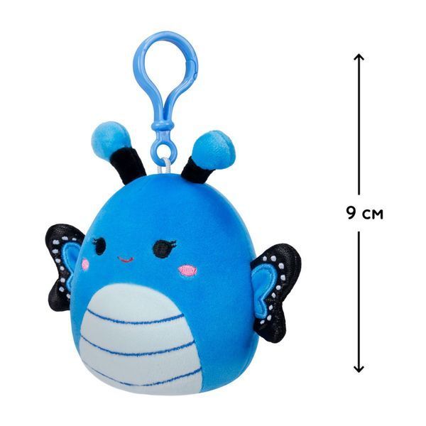 М'яка іграшка на кліпсі "Метелик Вейверлі" Squishmallows SQCP00220, 9 см SQCP00220 фото
