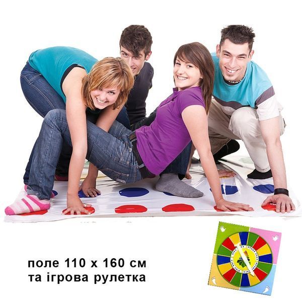 Гра "Твістер" 85297 з рулеткою 85297 фото