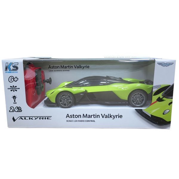 Автомобіль на радіокеруванні Aston Martin Valkyrie KS DRIVE 250GAVGG 1:24, зелений 250GAVGG фото