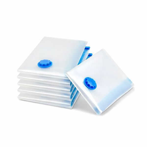 Вакуумний пакет Vacuum Bag для зберігання одягу 80x100 см Прозорі BAG110 фото