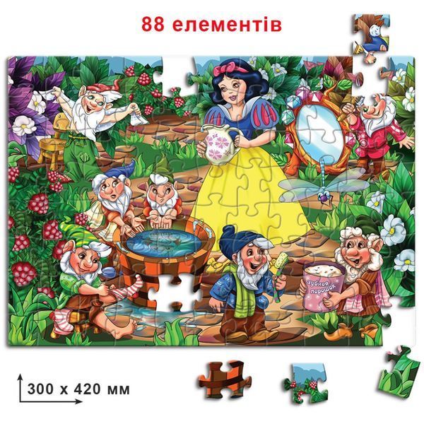 Дитячі пазли Білосніжка 83293, 88 елементів 83293 фото