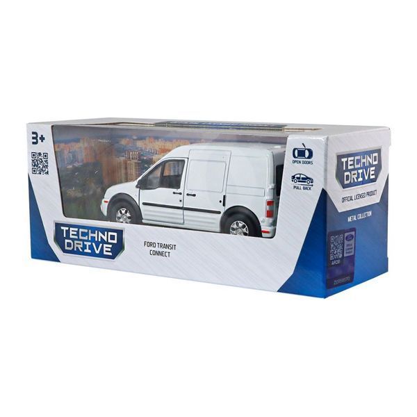Автомодель Ford Transit Connect TechnoDrive 250386W масштаб 1:43 250386W фото