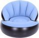 Надувне крісло AIR SOFA / Надувне велюрове крісло 80&times;80&times;67см Блакитний G6827/2 фото 3