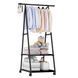 Універсальна міцна підлогова пересувна стійка вішалка для одягу Coat Rack pr220033214 фото 4