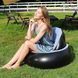 Надувне крісло AIR SOFA / Надувне велюрове крісло 80&times;80&times;67см Блакитний G6827/2 фото 2