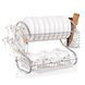 Стійка для зберігання посуду kitchen storage rack, сушарка для посуду pr000963 фото 2