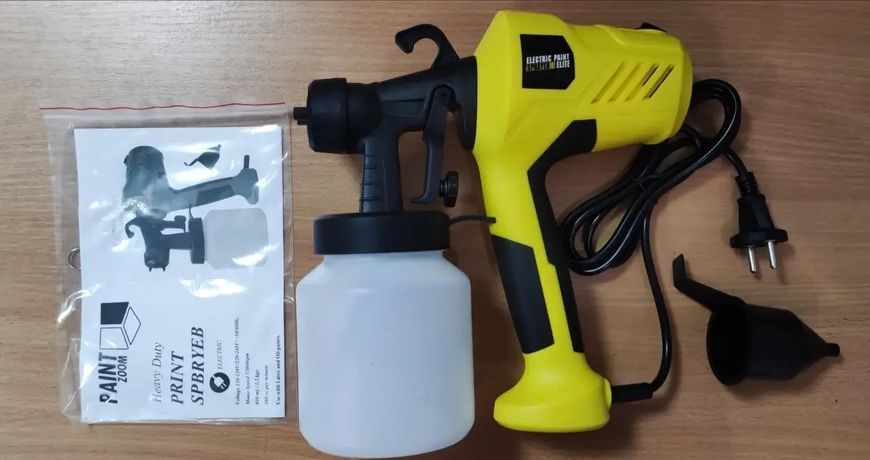 Фарборозпилювач електричний Electric Paint Sprayer Elite EPS50 фото