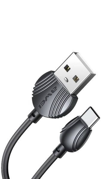 Кабель USB - USC TypeC AWEI / Кабель даних USB-А - USB Type-C AWEI CL 62 Type C 1m sp6680 фото
