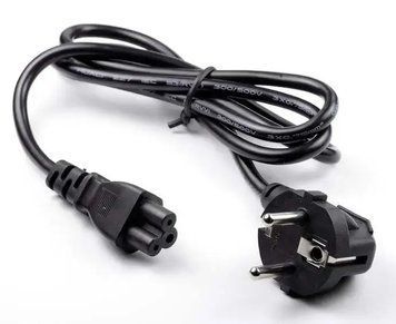 Кабель живлення шнур для ноутбука Cable for laptop POWERCORD 1,5м SP85632 фото